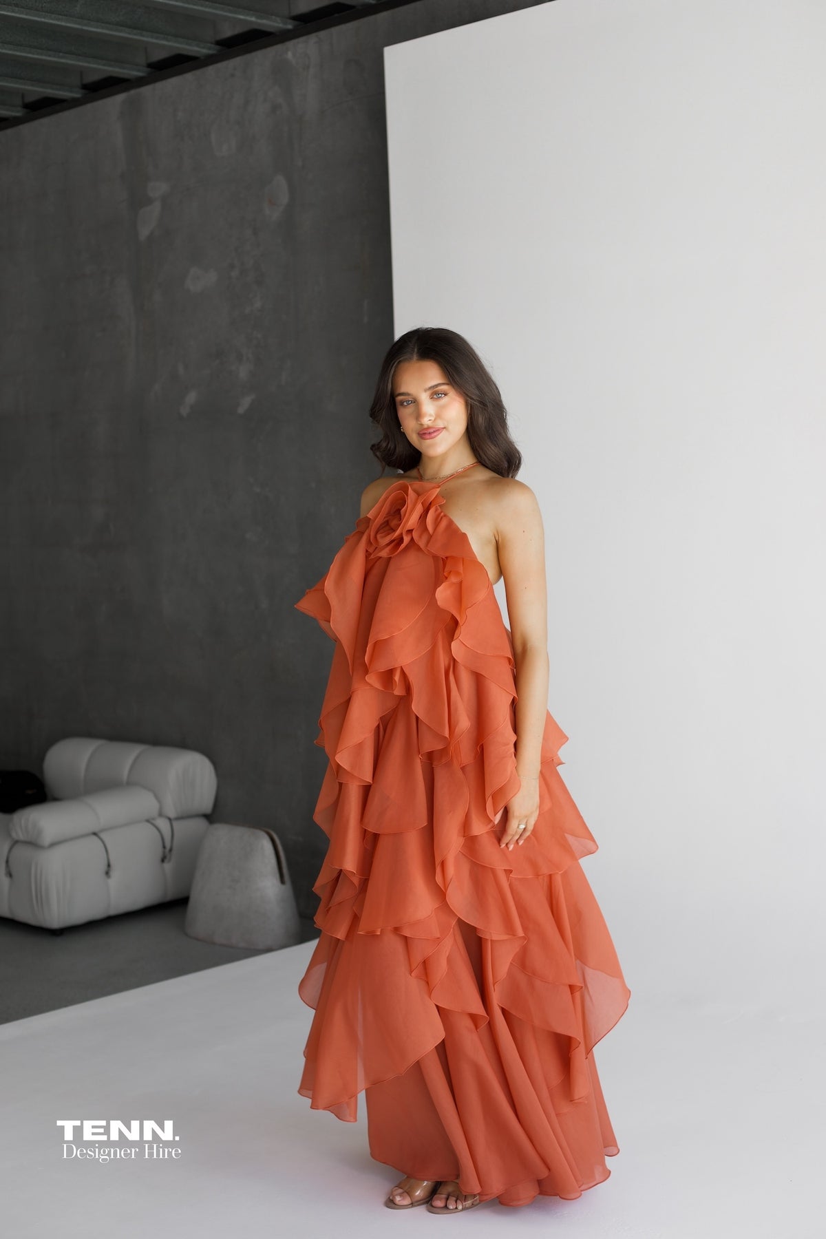 Pandorea Gown - Clay