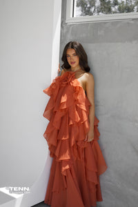 Pandorea Gown - Clay