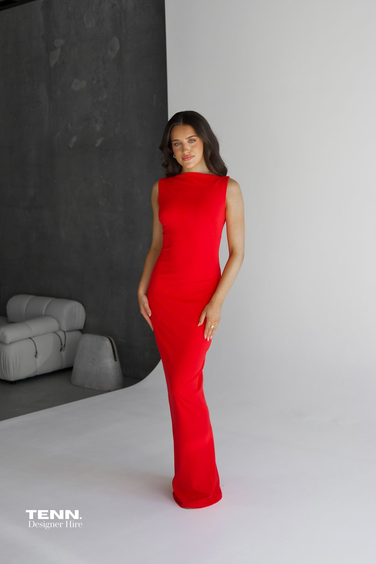 Verona Gown - Red