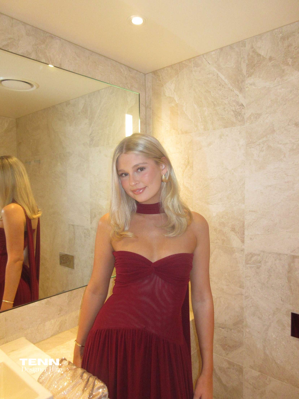 Ophelia Dress - Burgundy