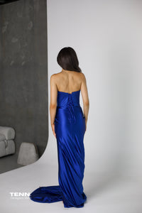 royal blue formal dress