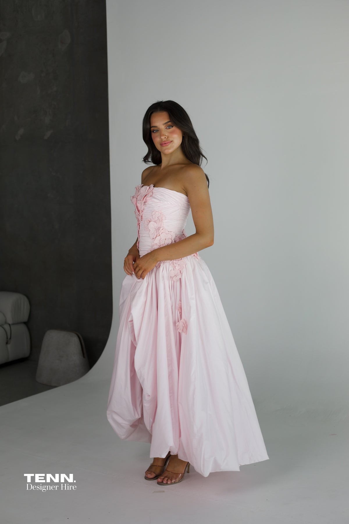 Pink splendour gown