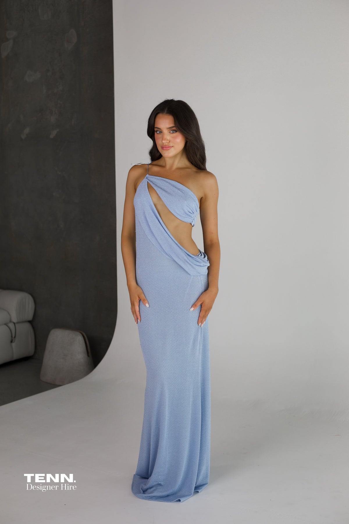 Blue elissa dress