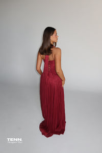 Victoria Gown - Deep Red