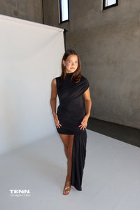 Ravenna Mini Dress - Black