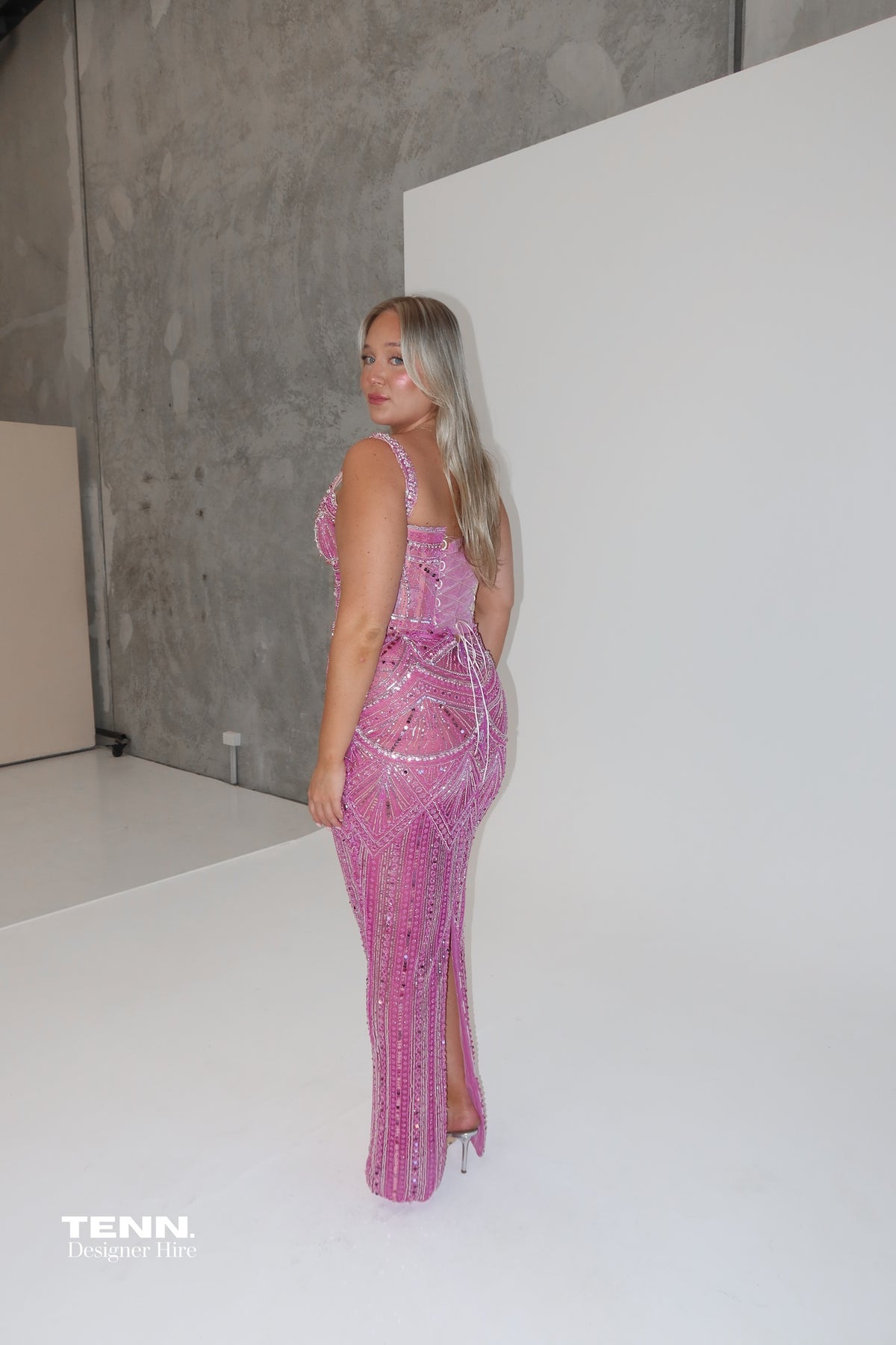 Blush Rose Gown - Pink