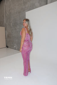 Blush Rose Gown - Pink