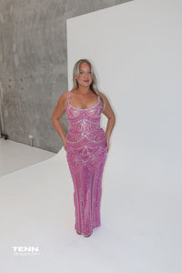 Blush Rose Gown - Pink
