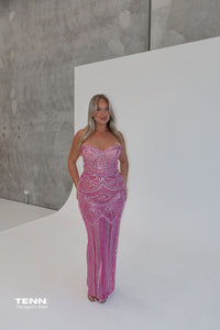 Blush Majesty Gown - Pink
