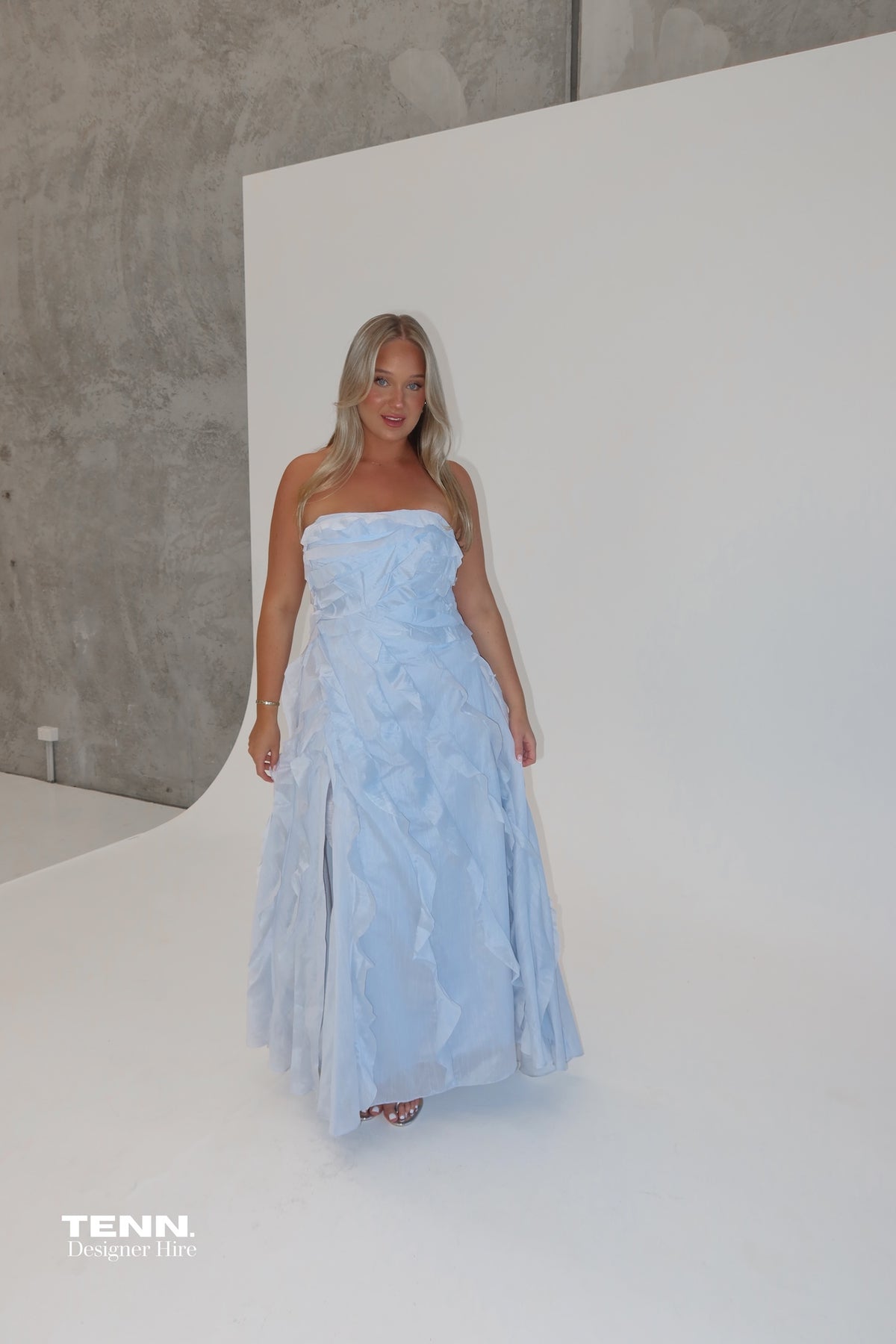 Allairie Gown - Pastel Blue