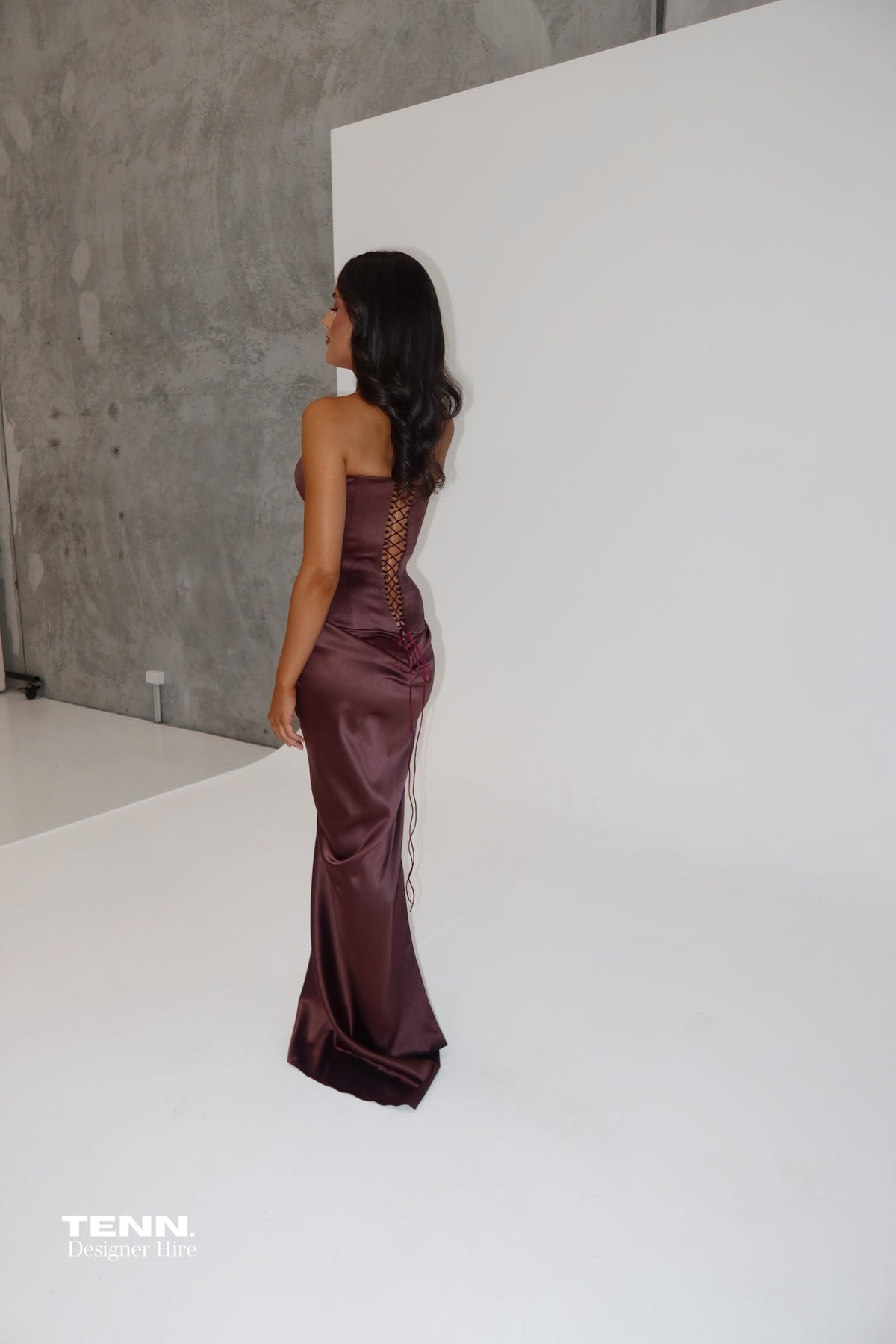 Bianca gown - Chocolate