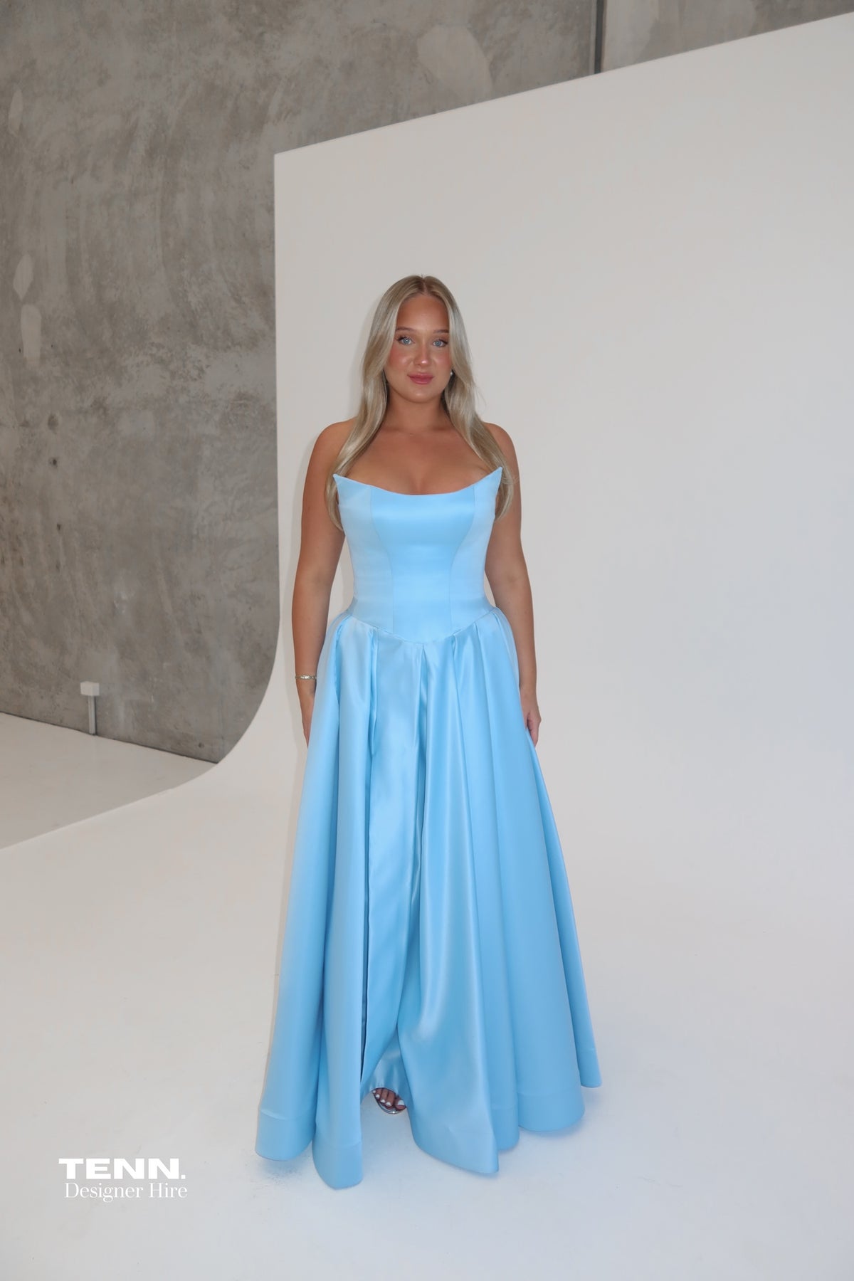 Gabriella Gown - Light Blue