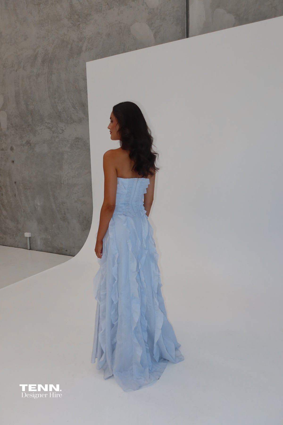 Allairie Gown - Pastel Blue
