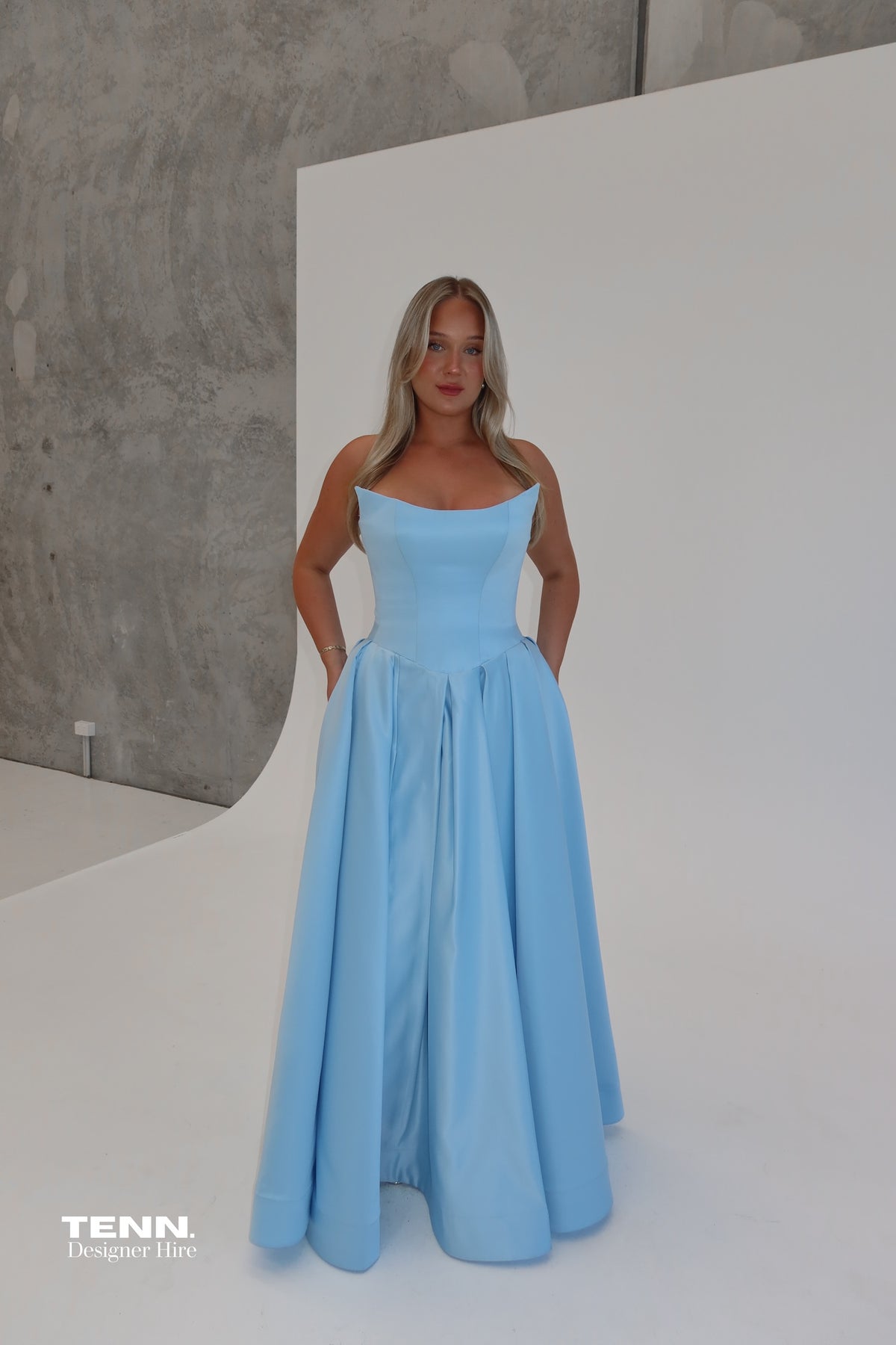 Gabriella Gown - Light Blue