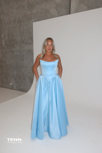 Gabriella Gown - Light Blue