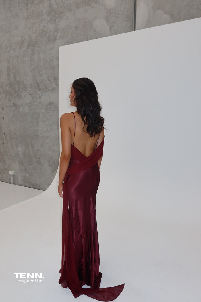 Helena Dress - Plum