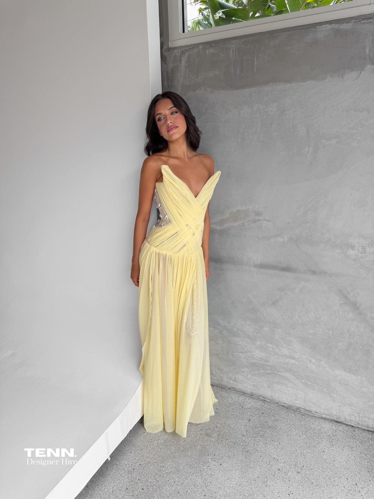 Aurelia Gown - Lemon