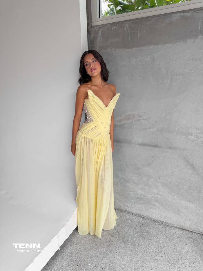 Aurelia Gown - Lemon