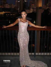 Celestial Shimmer Gown