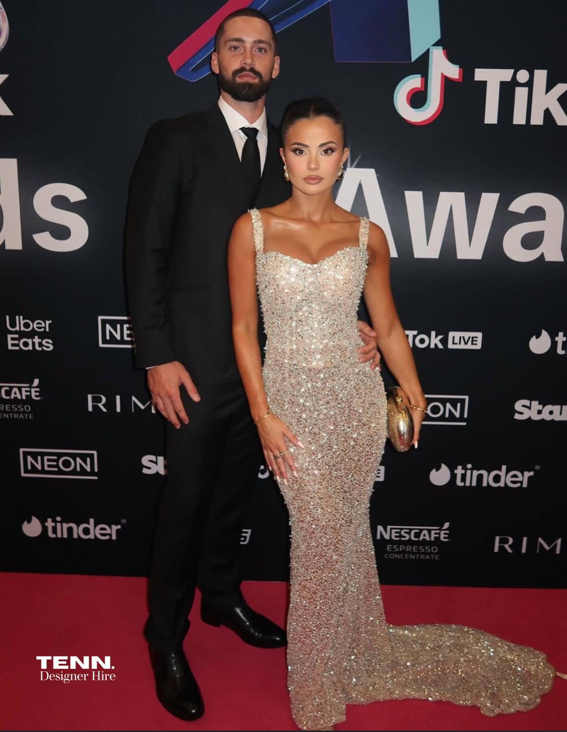 Celestial Shimmer Gown