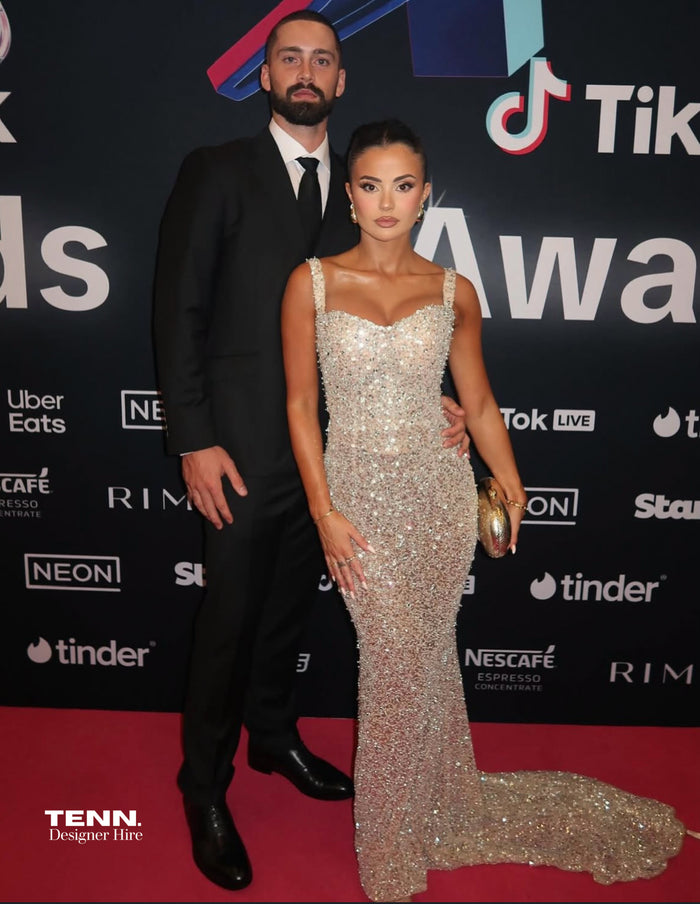 Celestial Shimmer Gown