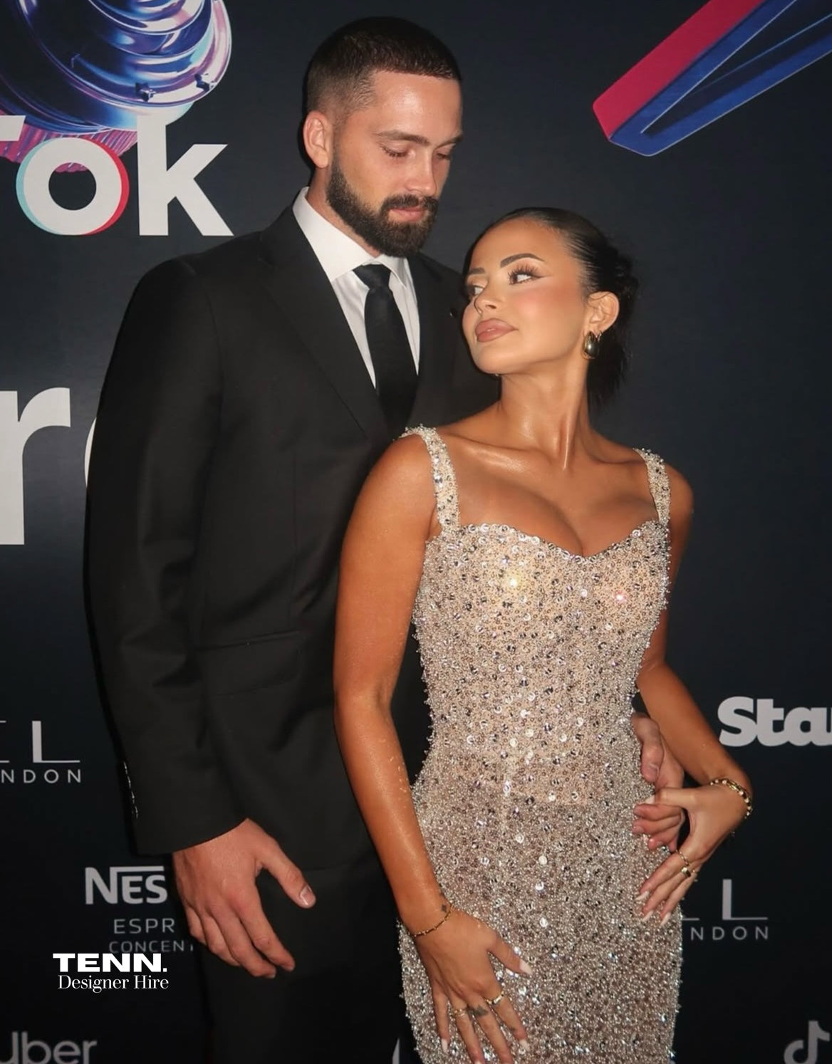 Celestial Shimmer Gown