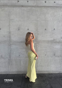 Huxley Gown - lemon