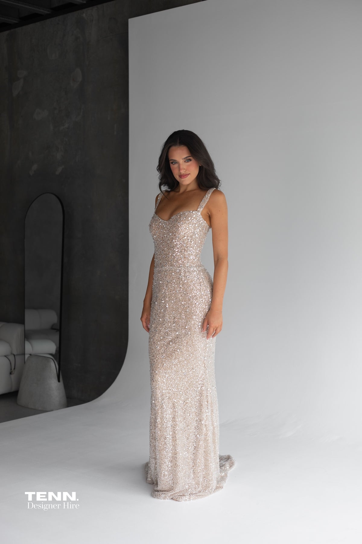 Celestial Shimmer Gown