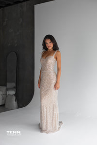 Celestial Shimmer Gown