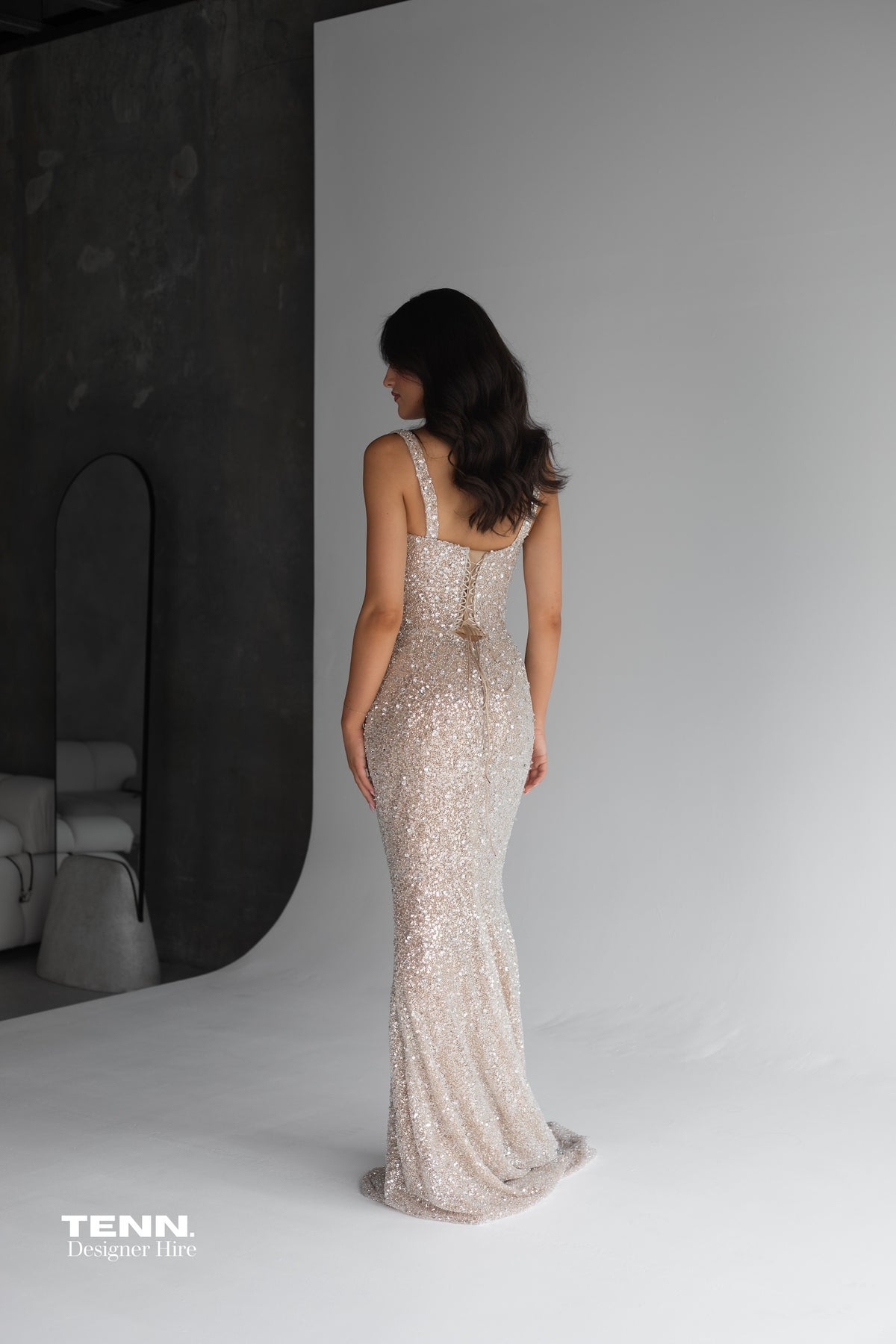 Celestial Shimmer Gown