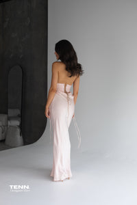 Bronte Top & Evelyn Skirt set - Baby Pink