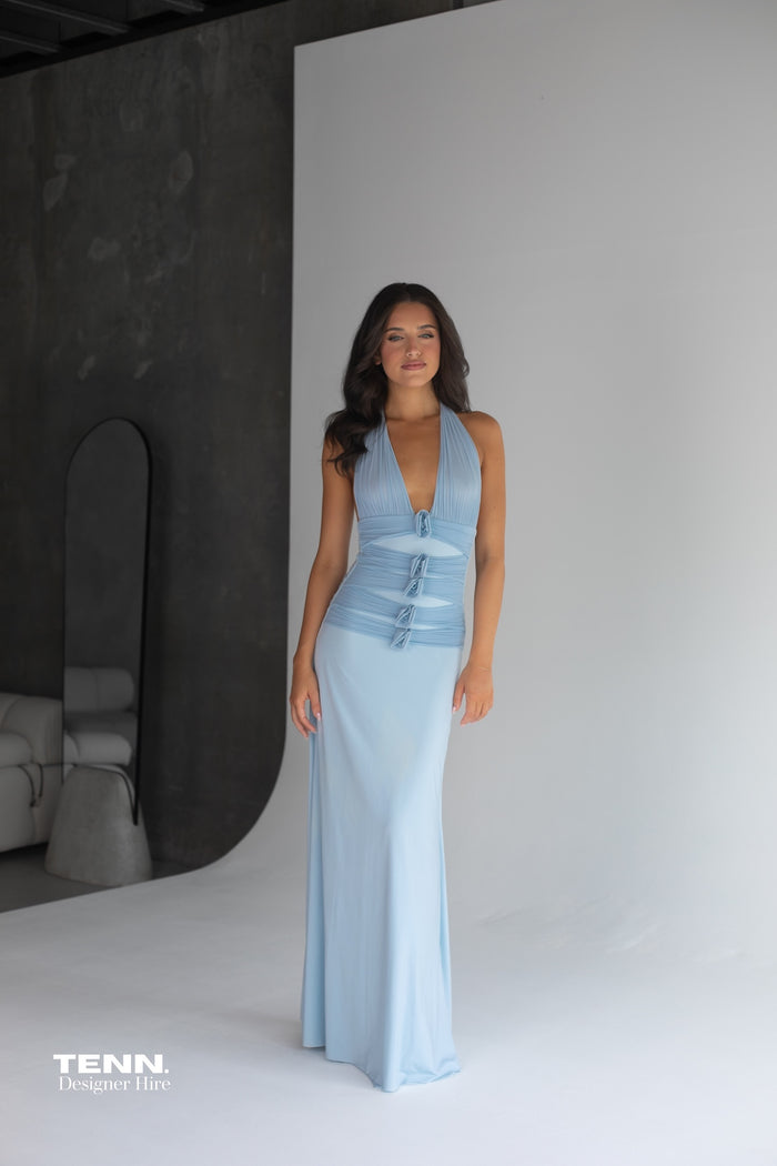 Villadiego Dress - Arctic Blue