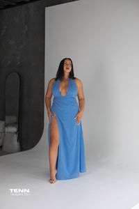 Antonia Dress - Sky Blue