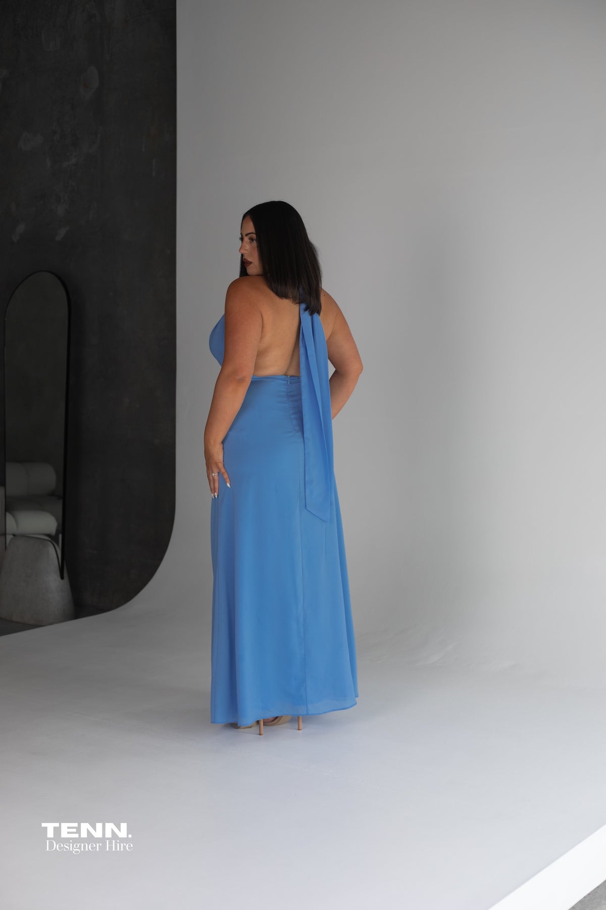 Antonia Dress - Sky Blue