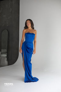 Bianca gown - Cobalt Blue