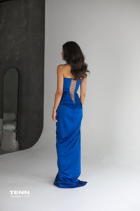 Bianca gown - Cobalt Blue