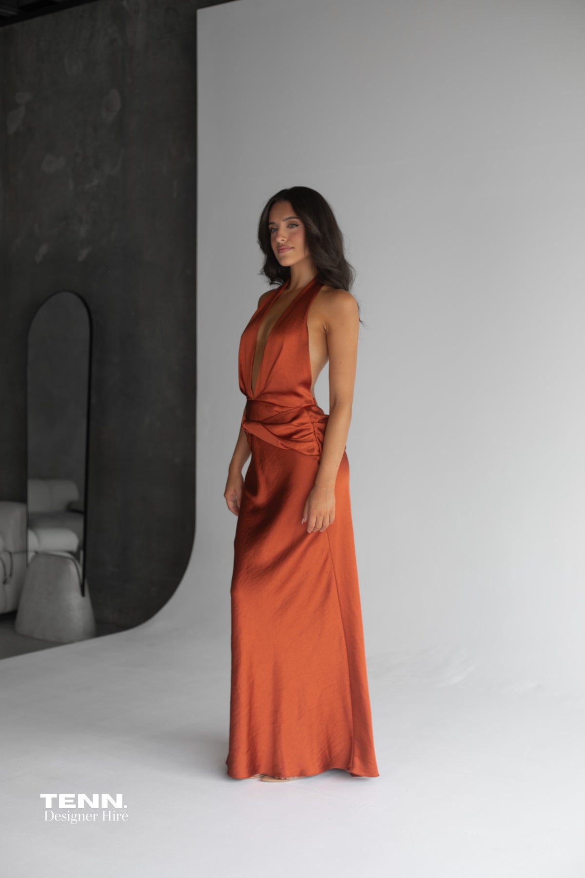 Francesa Dress - Coral