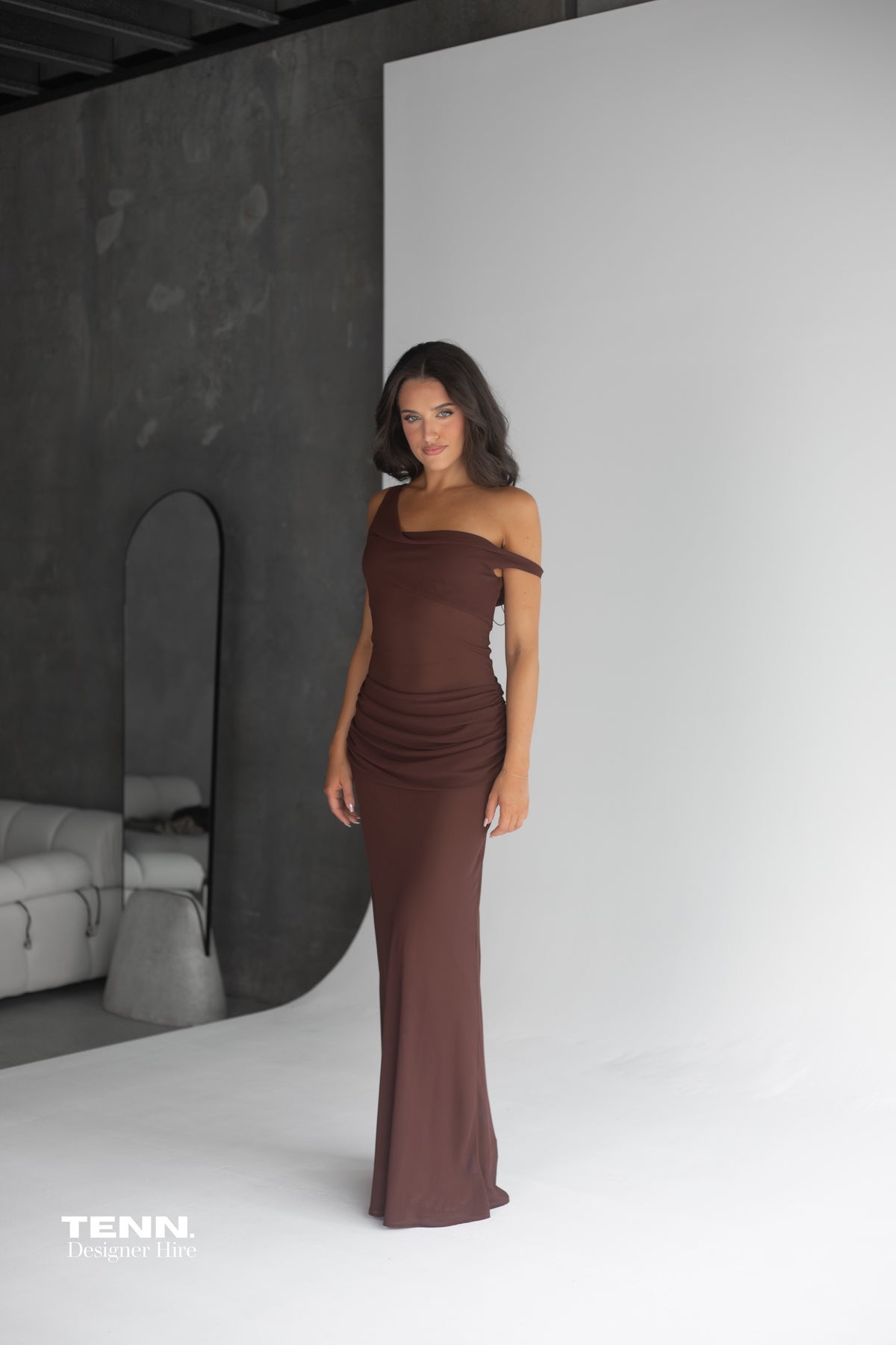 Cadence gown - Espresso