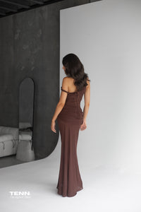 Cadence gown - Espresso