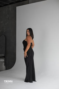 Millah Strapless Dress - Black