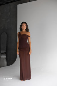 Cadence gown - Espresso