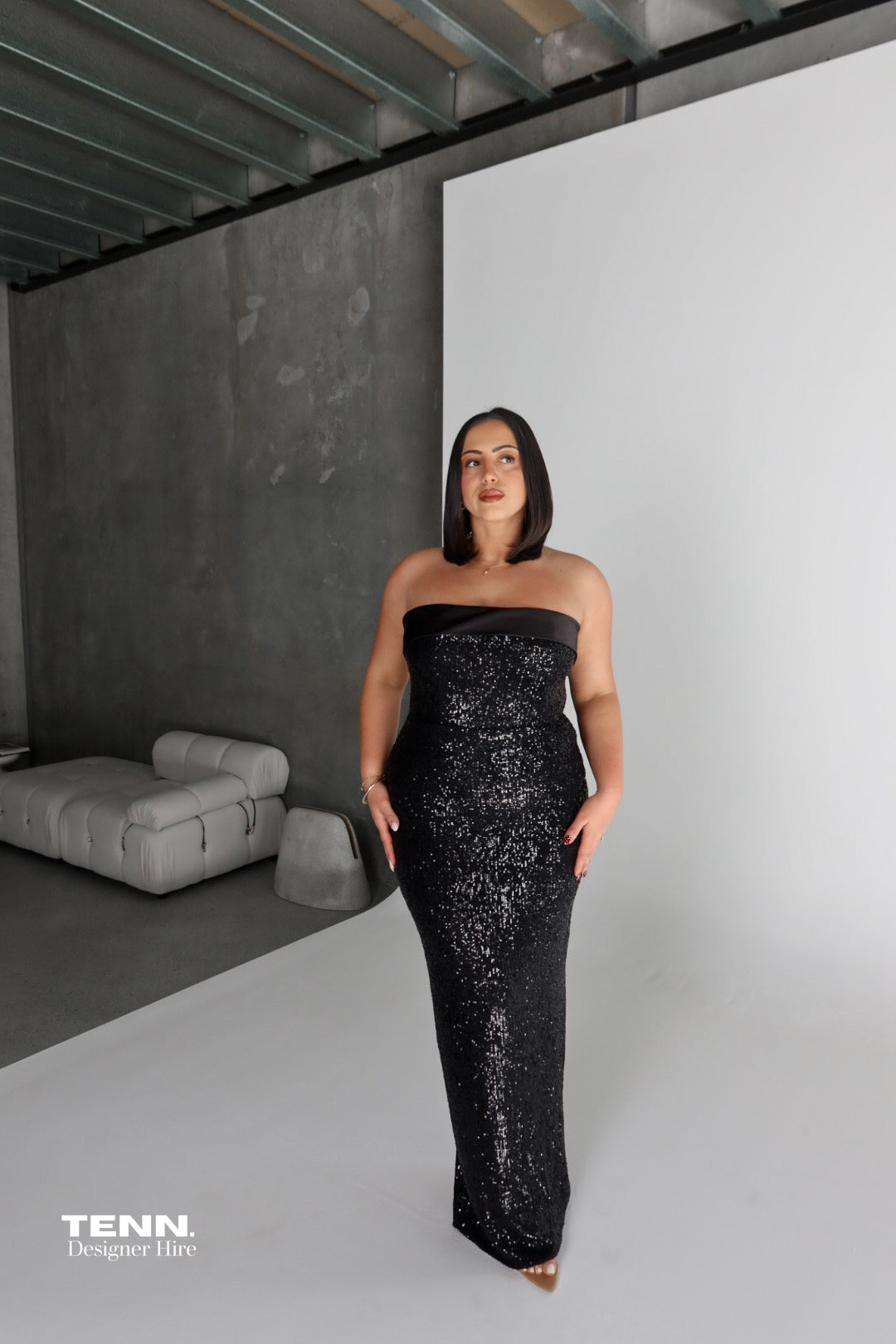 Thalia Gown - Black