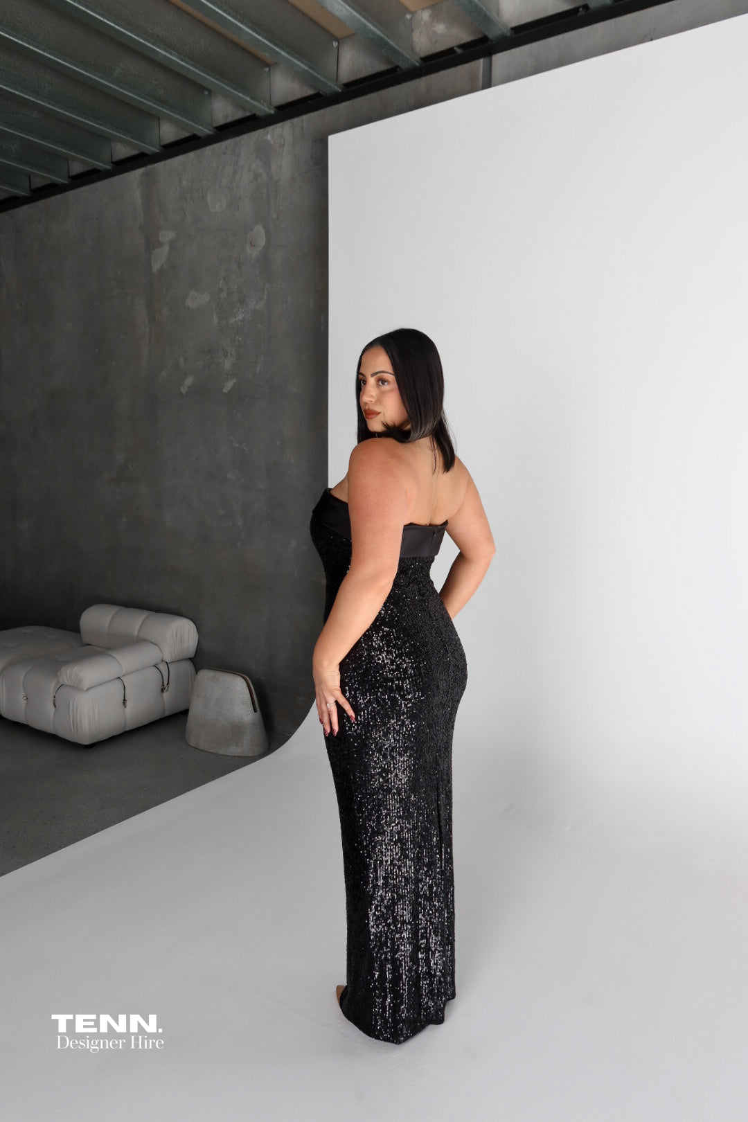 Thalia Gown - Black