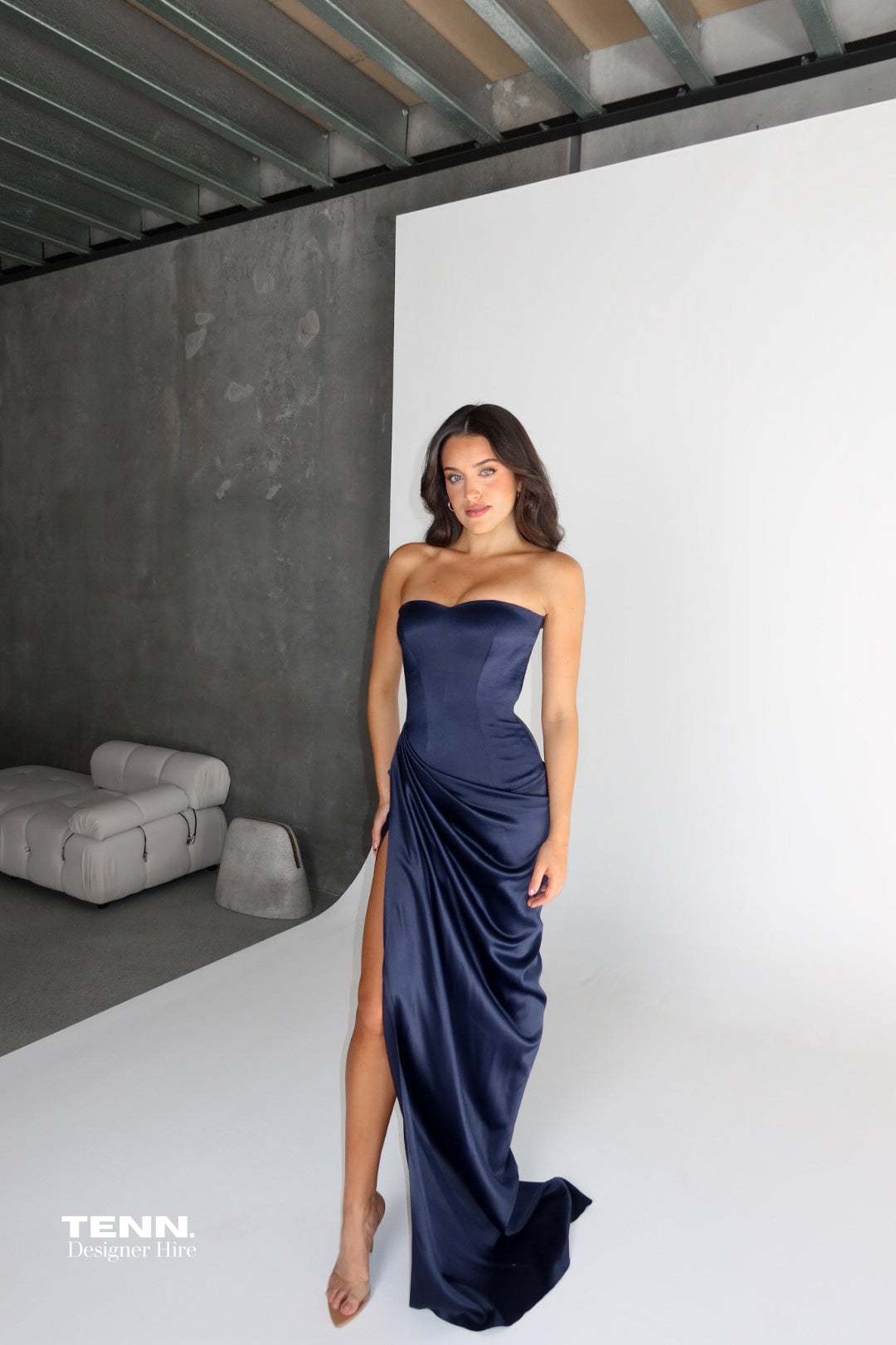 Bianca gown - Navy