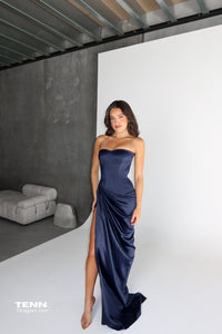 Bianca gown - Navy