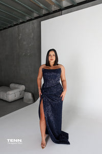 Chanel Gown - Navy