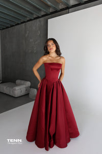 Elodie Gown - Wine