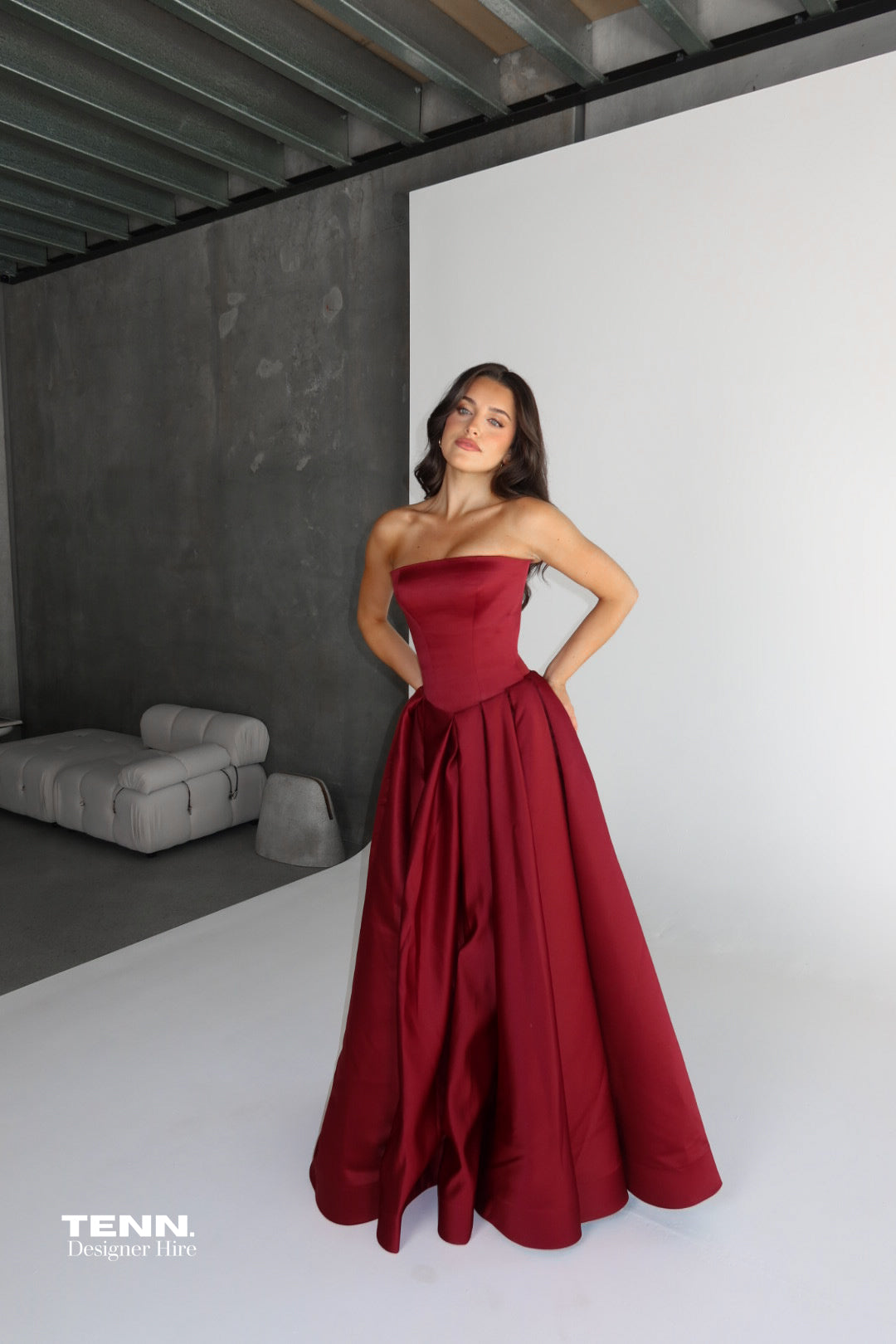 Elodie Gown - Wine