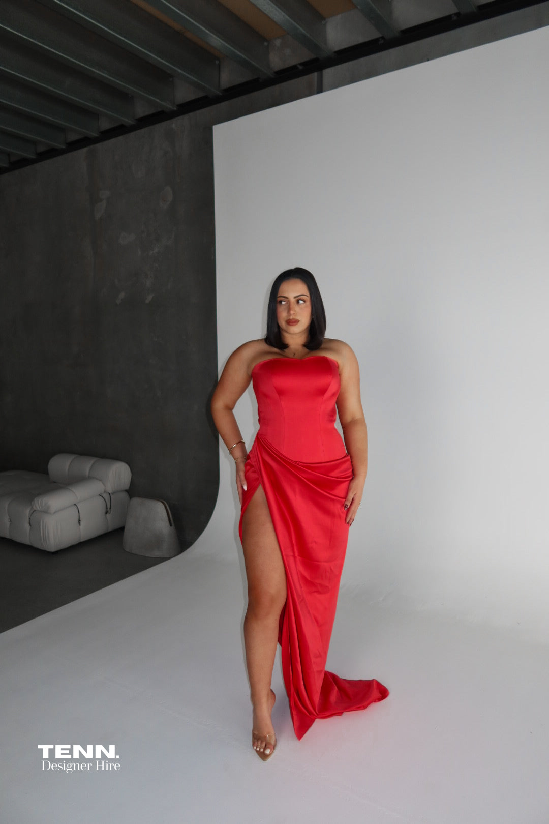 Bianca gown - Red