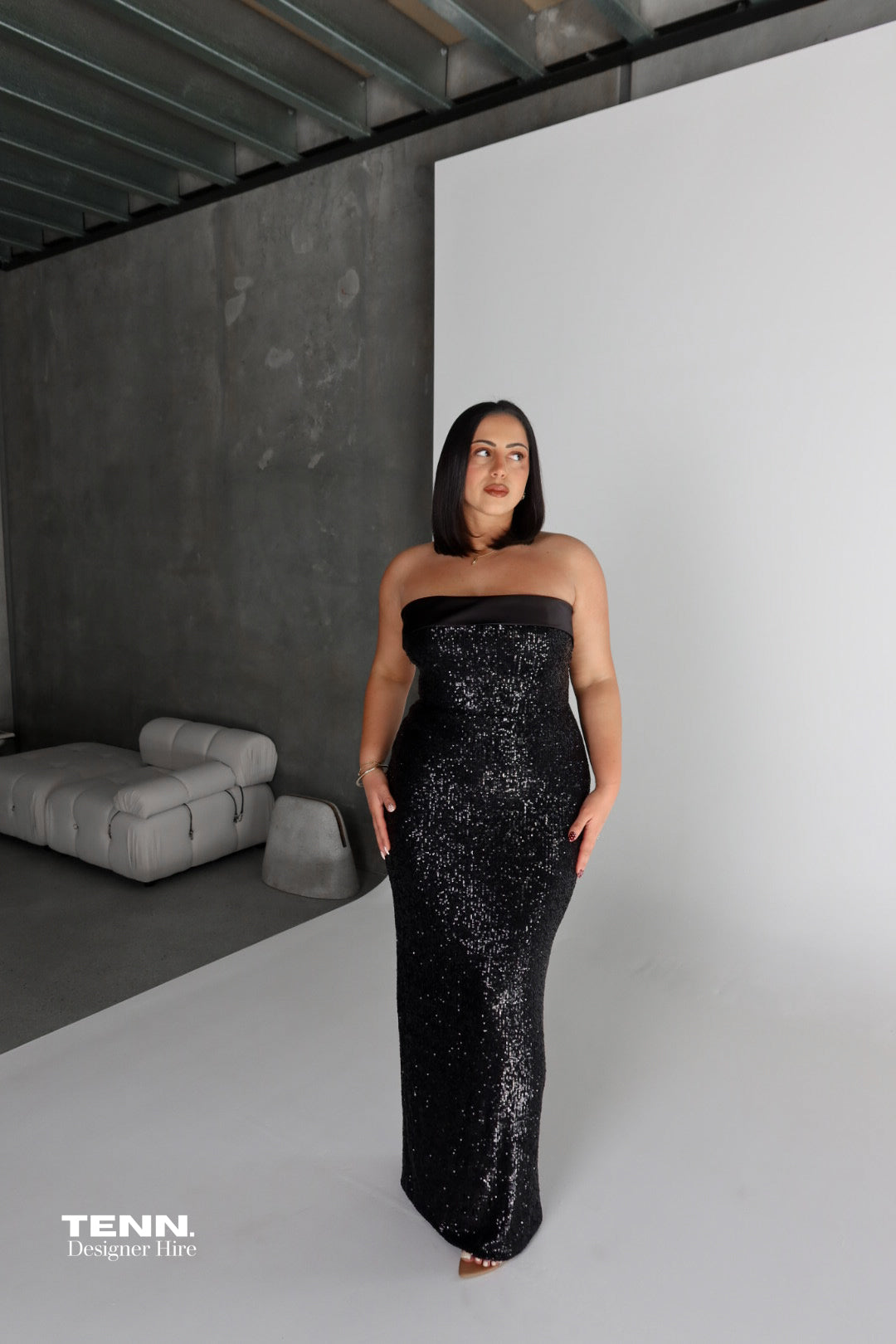 Thalia Gown - Black